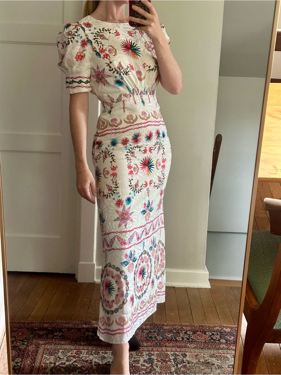 SALONI Dresses & Skirts - Saloni Bianca Silk Dress